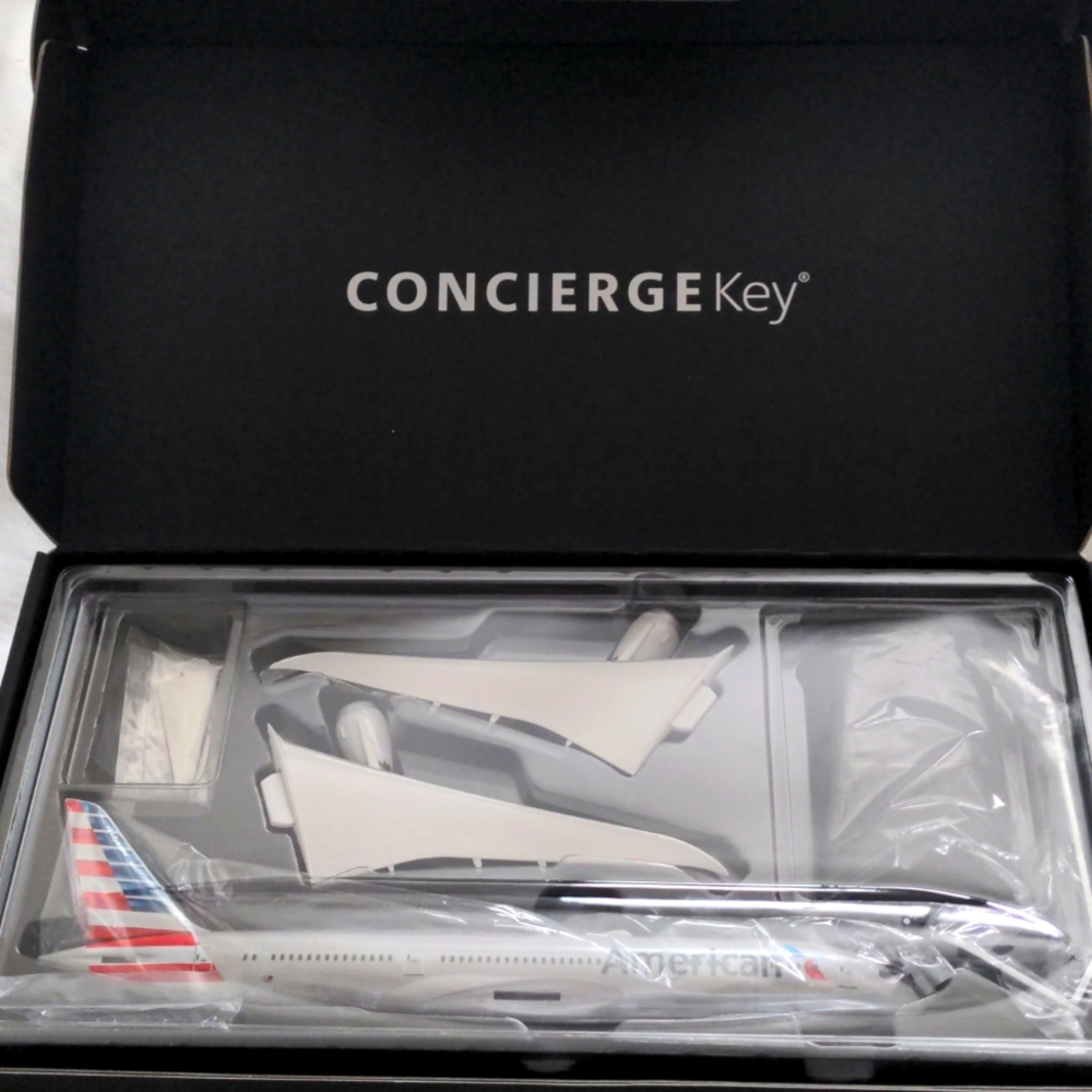 Model airplane NWT.. American airlines 787